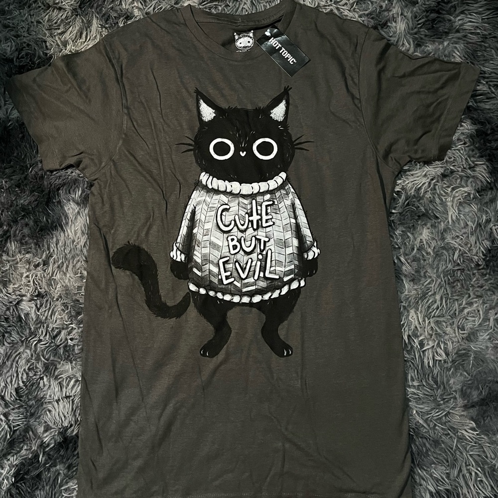 Emo cat shirt